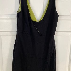 Sleeveless little black dress Andrew Marc NY cocktail dress size 14